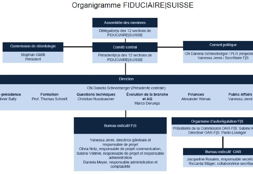 Organisation | Union Suisse des Fiduciaires - Treuhand Suisse
