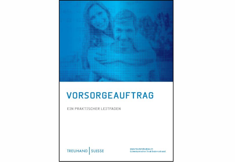 Broschüre Vorsorgeauftrag